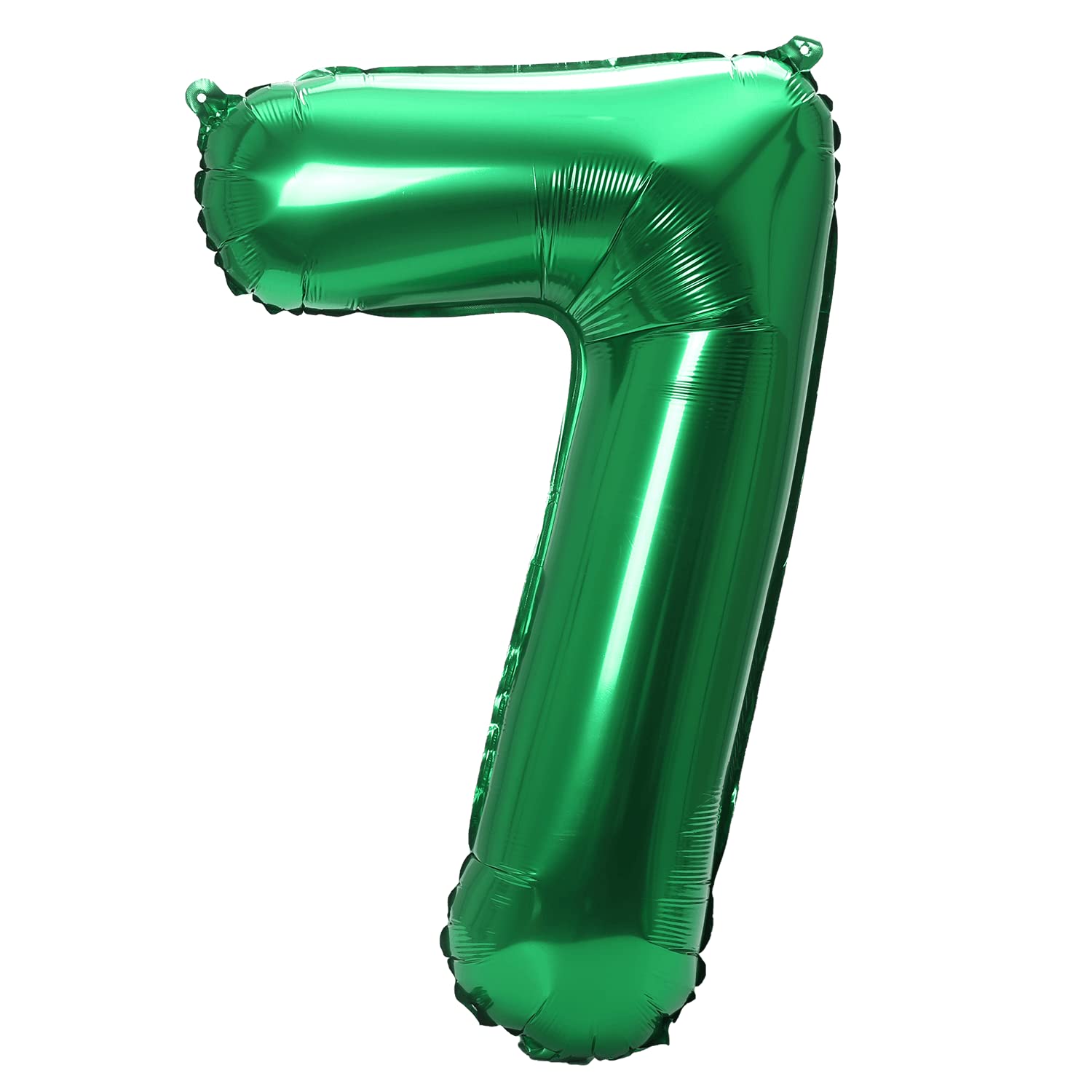 YPSelected 32 Inch Large Foil Helium Number Balloon Birthday Wedding Party 0-9 (Green, 7)