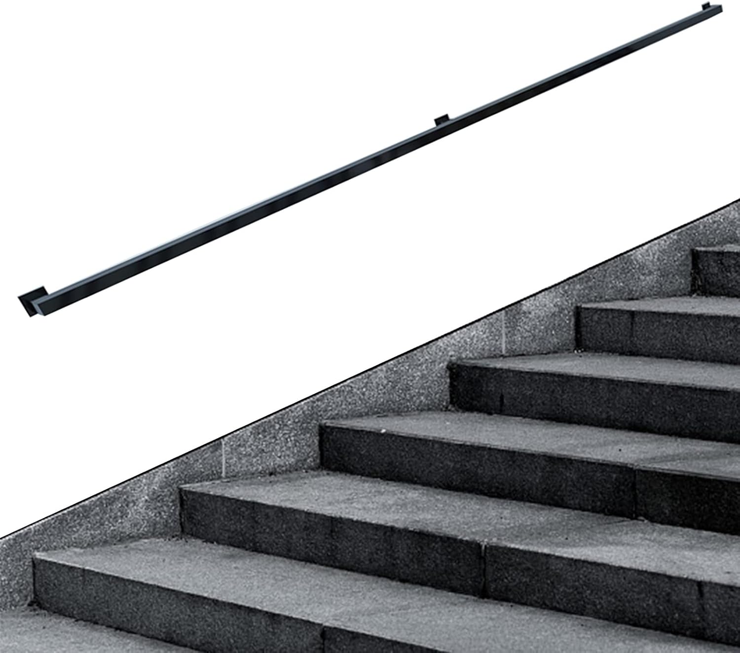 DMCHENGMA Stairs Handrail Staircase Railing Lofts Bar Steps