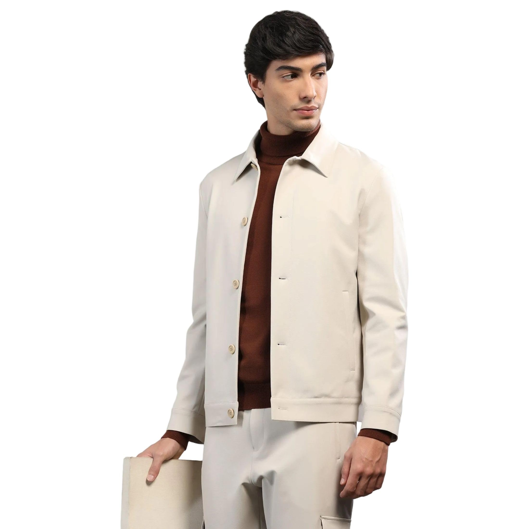 blackberrys Men's Slim Fit Solid Formal Suit-picture-16