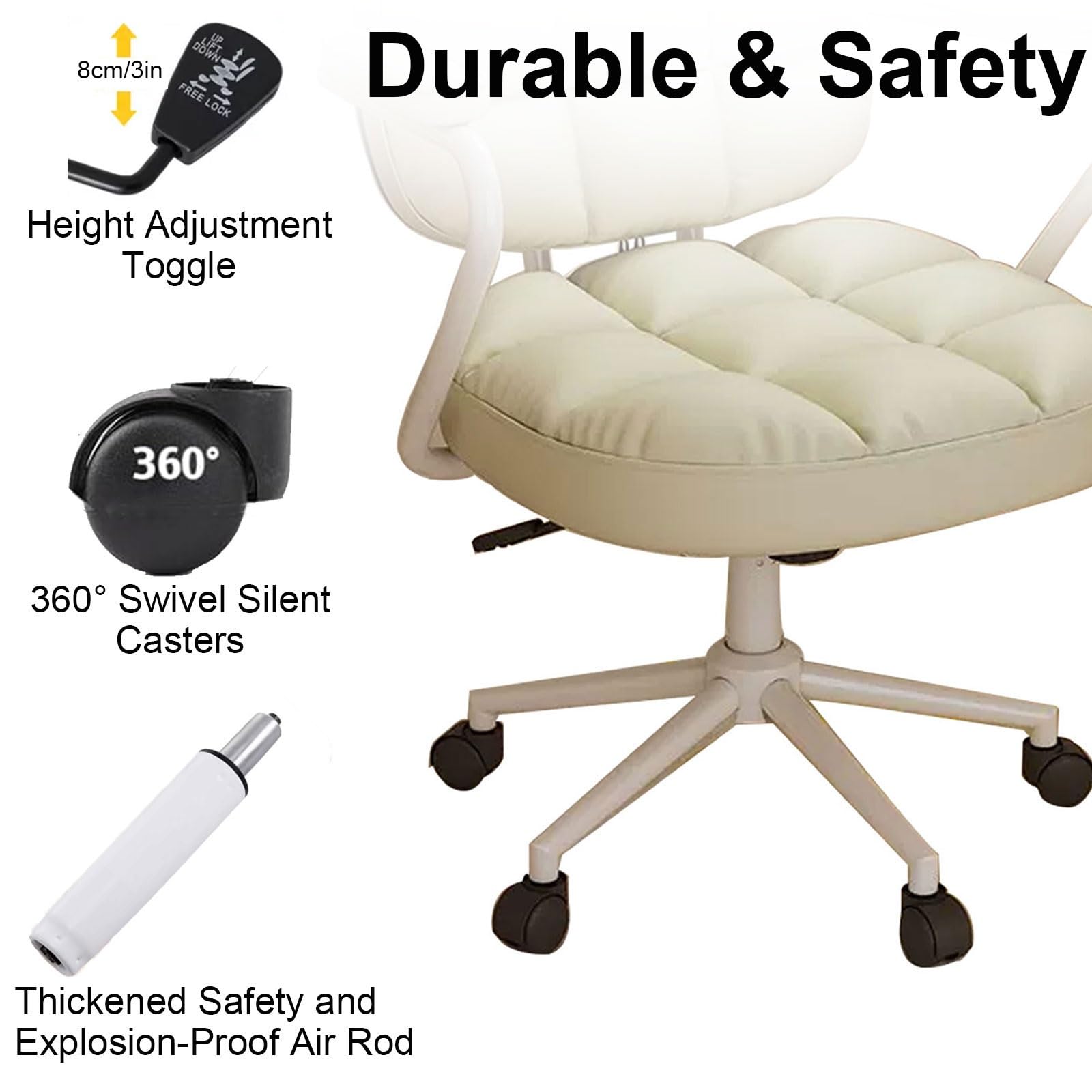 Amazon.co.jp: GBPLDMAQ ドレッサーチェア、ドレッサー 椅子人間工学に