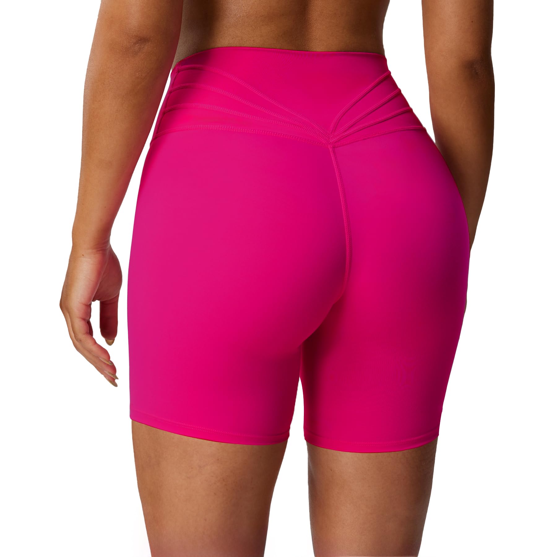 Aoxjox Trinity High-Waist Biker Shorts 6"