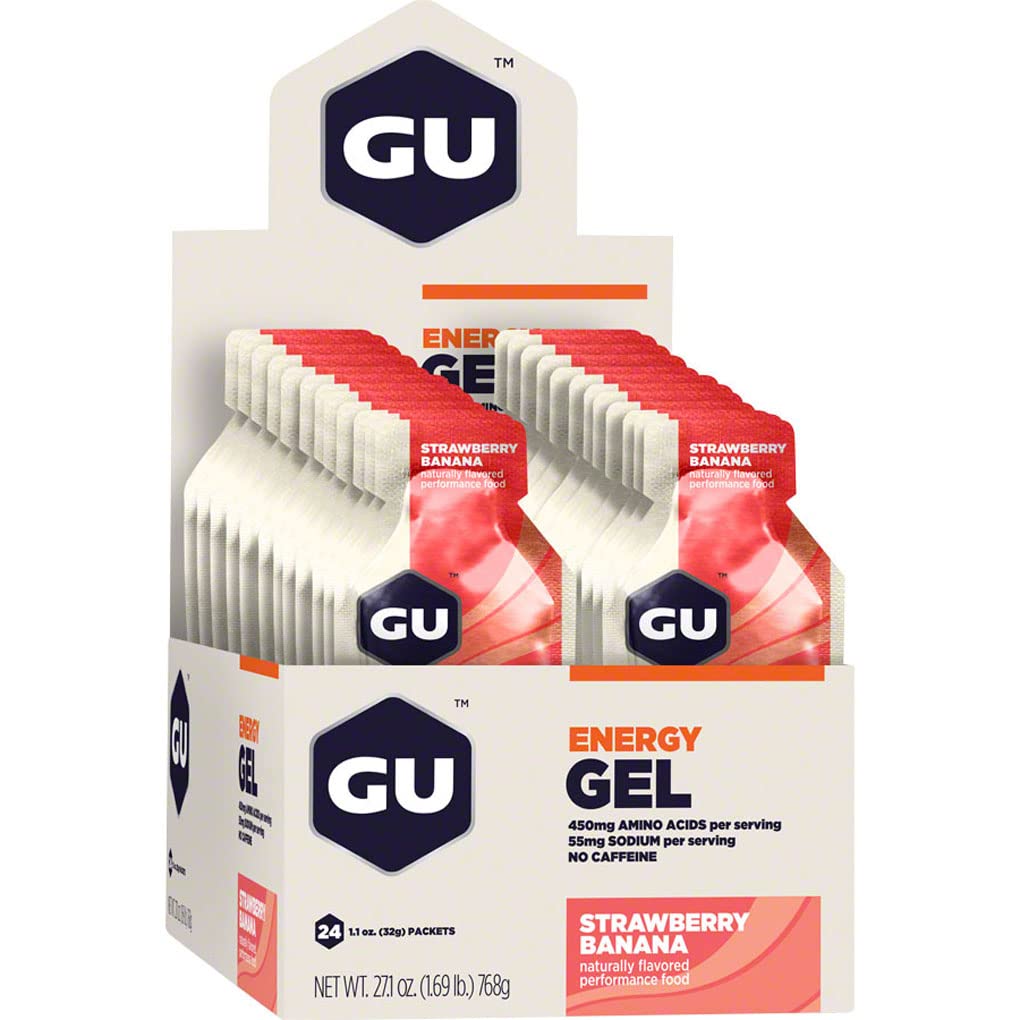 GU EnergyGel (24 Pack) - Strawberry Banana