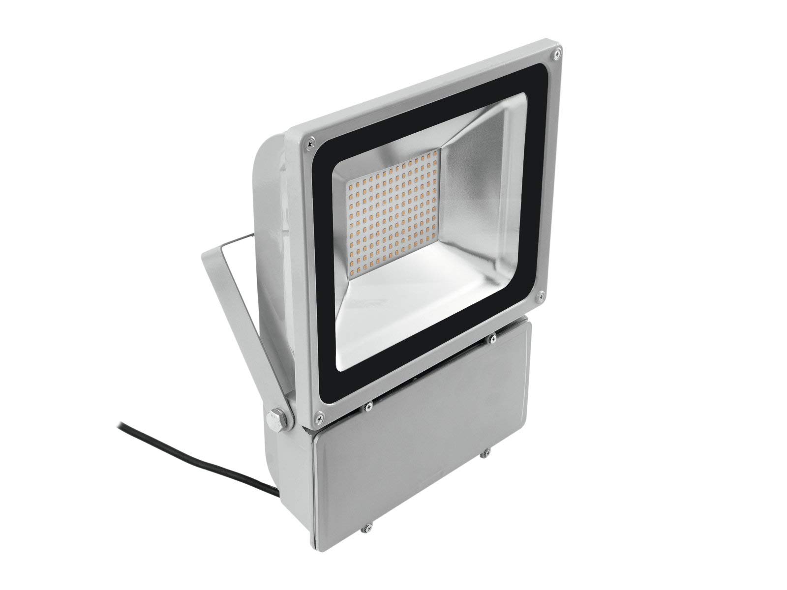 EUROLITE LED IP FL-100 6400 K | płaski reflektor zewnętrzny (IP54) z 140 diodami SMD LED (zimna biel)