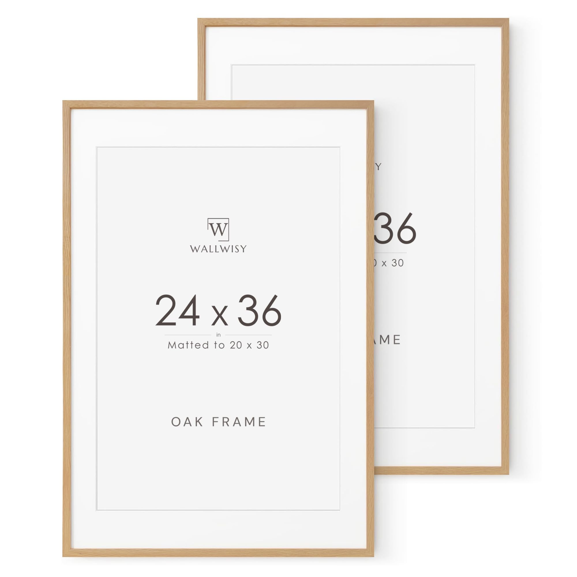 24 X 36 Frame PEALSN 24x36 Poster Frame - Black Display Frame Fits 20x30 With Mat Or 24x36 Without Mat 18x24 Frame