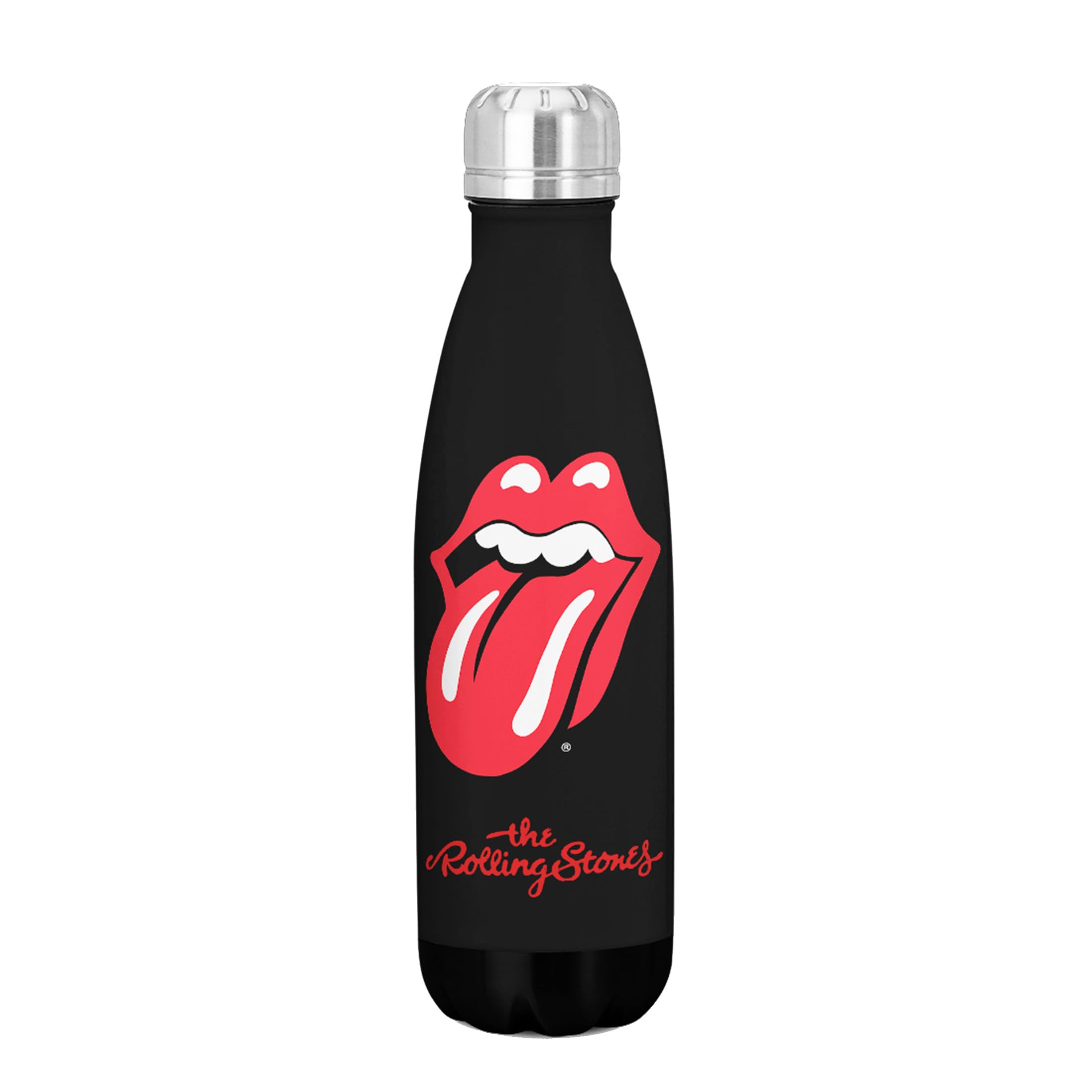 Rocksax - Official Music Merchandise Multicolored Rocksax The Rolling Stones Drink Bottle - Tongue - Officially Licensed Drink Bottle