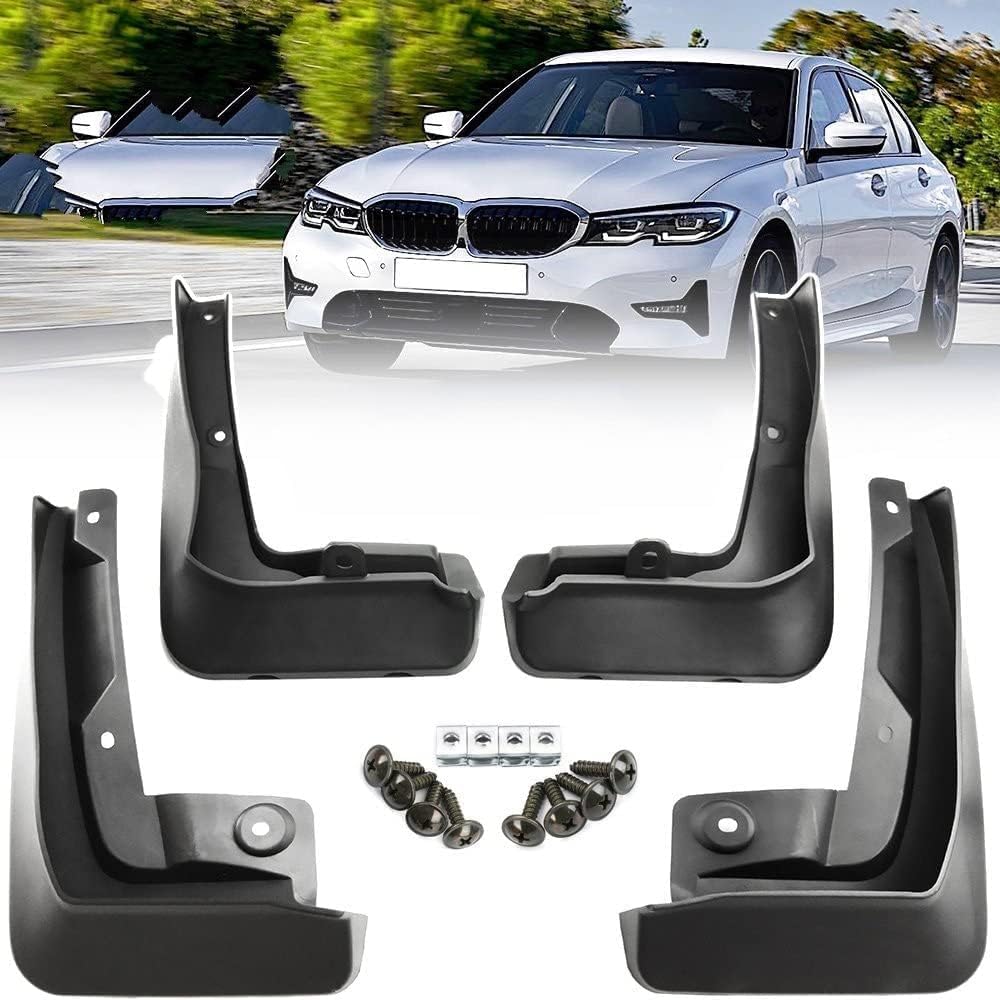 4 pezzi parafanghi paraspruzzi ruote parafanghi auto paraspruzzi per BMW