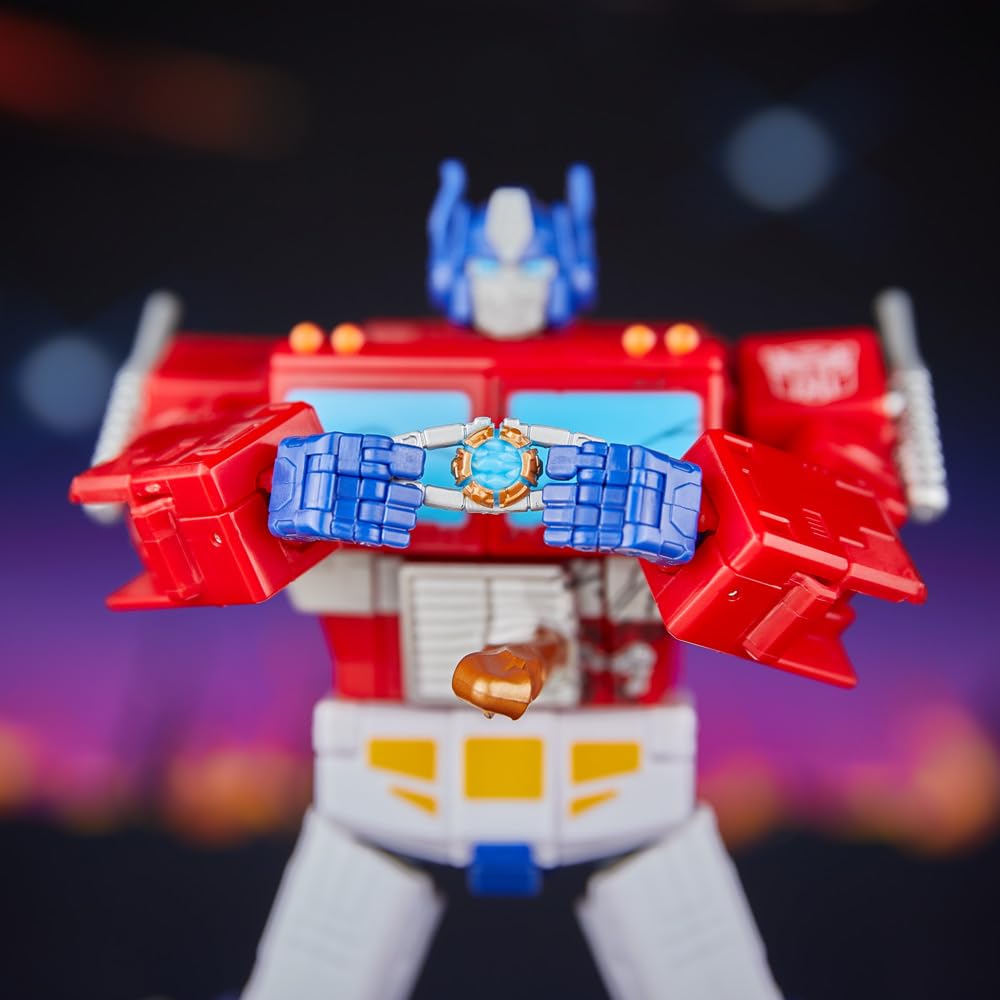 Transformers Figurine d'action Studio Series MTMTE Le leader du film Optimus Prime