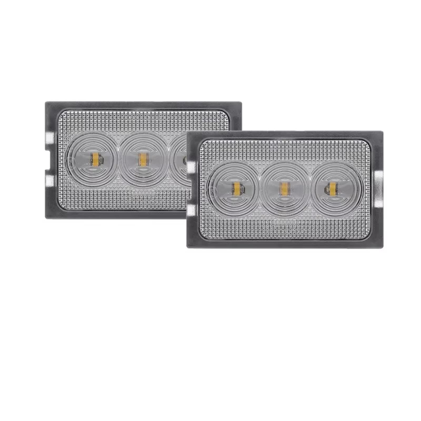 Luci Targa Auto Per Land Per Rover Per Discovery 3 4 12V Lampada Targa A LED Gruppo Luce Bianca