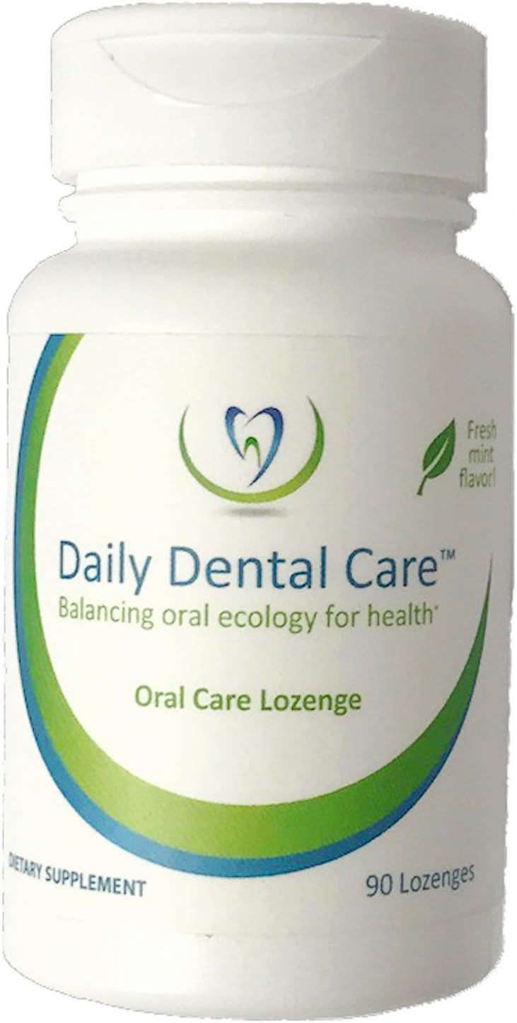 Fresh Mint Dental Mints - A Dental prebiotic Smart Mint - superpowering Good Oral Bacteria to Balance The Oral microbiome for Dental Health - 90ct