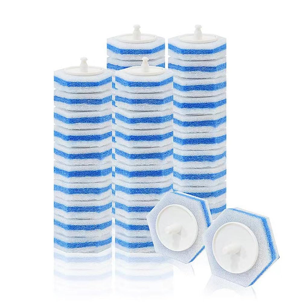 CTRLZS 50PCS Upgraded Refills for Disposable Wand Heads Most Refills for Toilet and Bathroom Cleaning