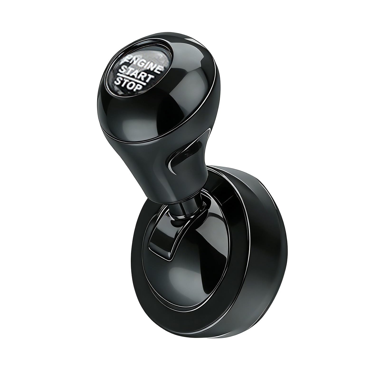 Maxtonser Push to Start Button Cover Retro Joystick Lever for Automotive Decoration Ergonomic Lever Easy Installation