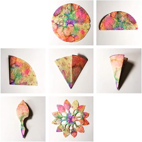 Miniatura 4 de 1-4 tazas de 100 filtros de café de papel de cono de filtros de café, filtros de pulpa de papel natural de color bronceado desechables