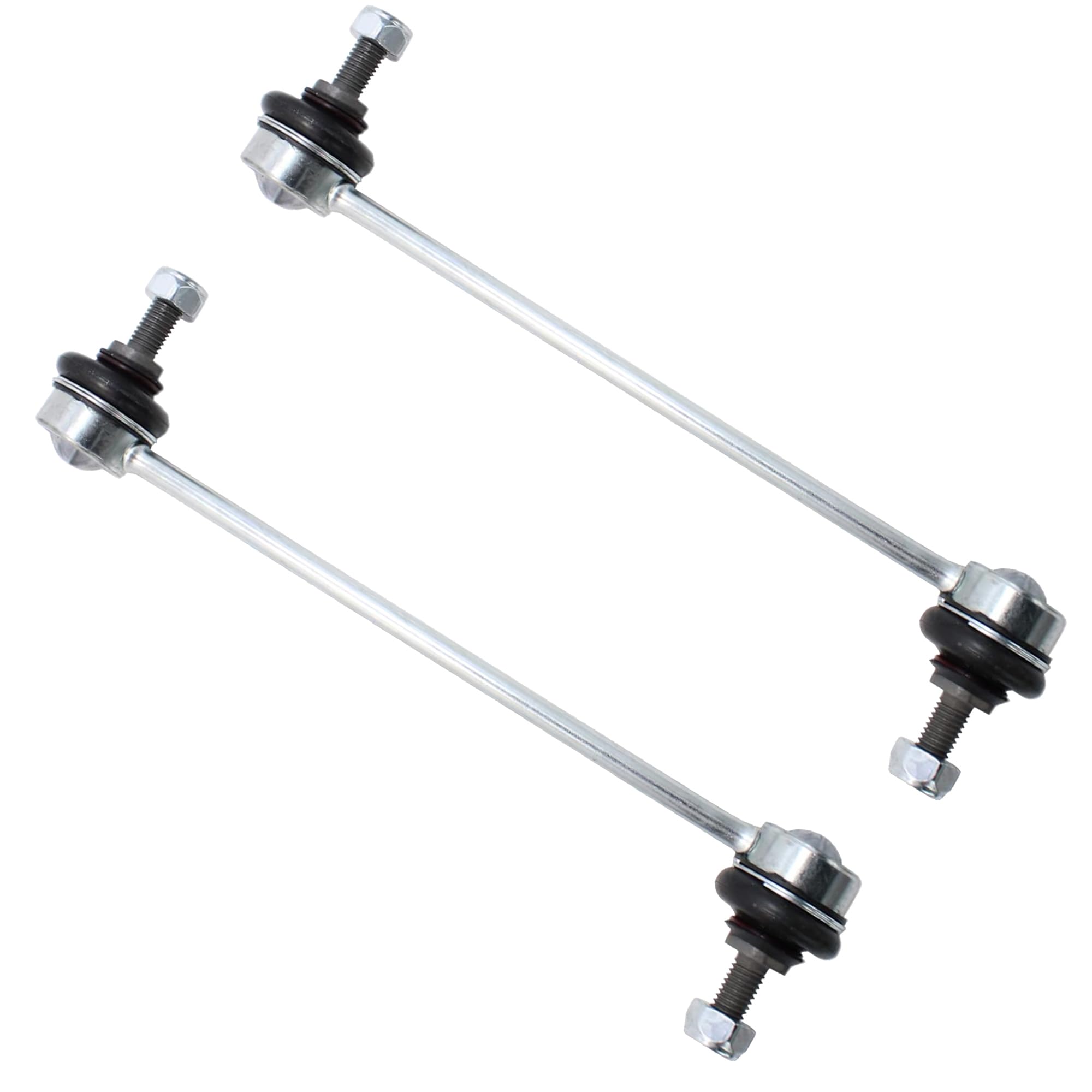 Partsline - Biellette de barre stabilisatrice Avant - 248 mm - Filetage M10X1,25 - compatible avec Micra III, Note, Clio III IV, Captur I, Modus, Zoe - équivalent à 54618BC40A, 551107041R