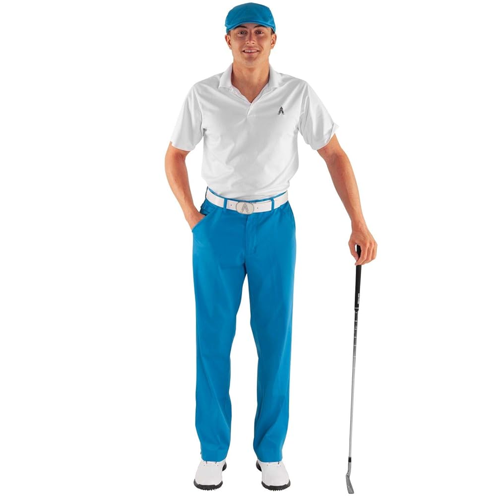 新品 &amp; Awesome ロイヤルアンドオーサム ゴルフウェア パンツ Amazon.com: Royal & Awesome Blue Mens Golf Pants 30W/30L