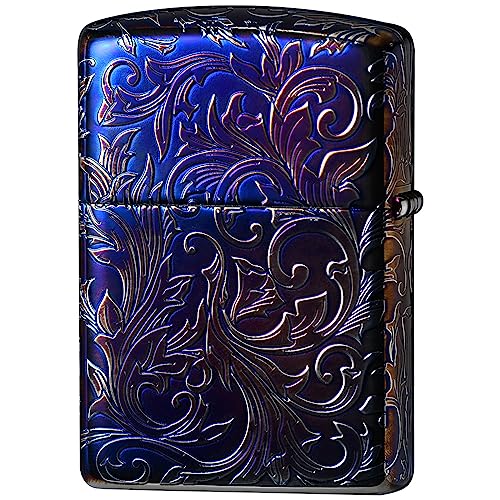 Encendedor Zippo Armor Carp Plateado 5 lados miniatura 2