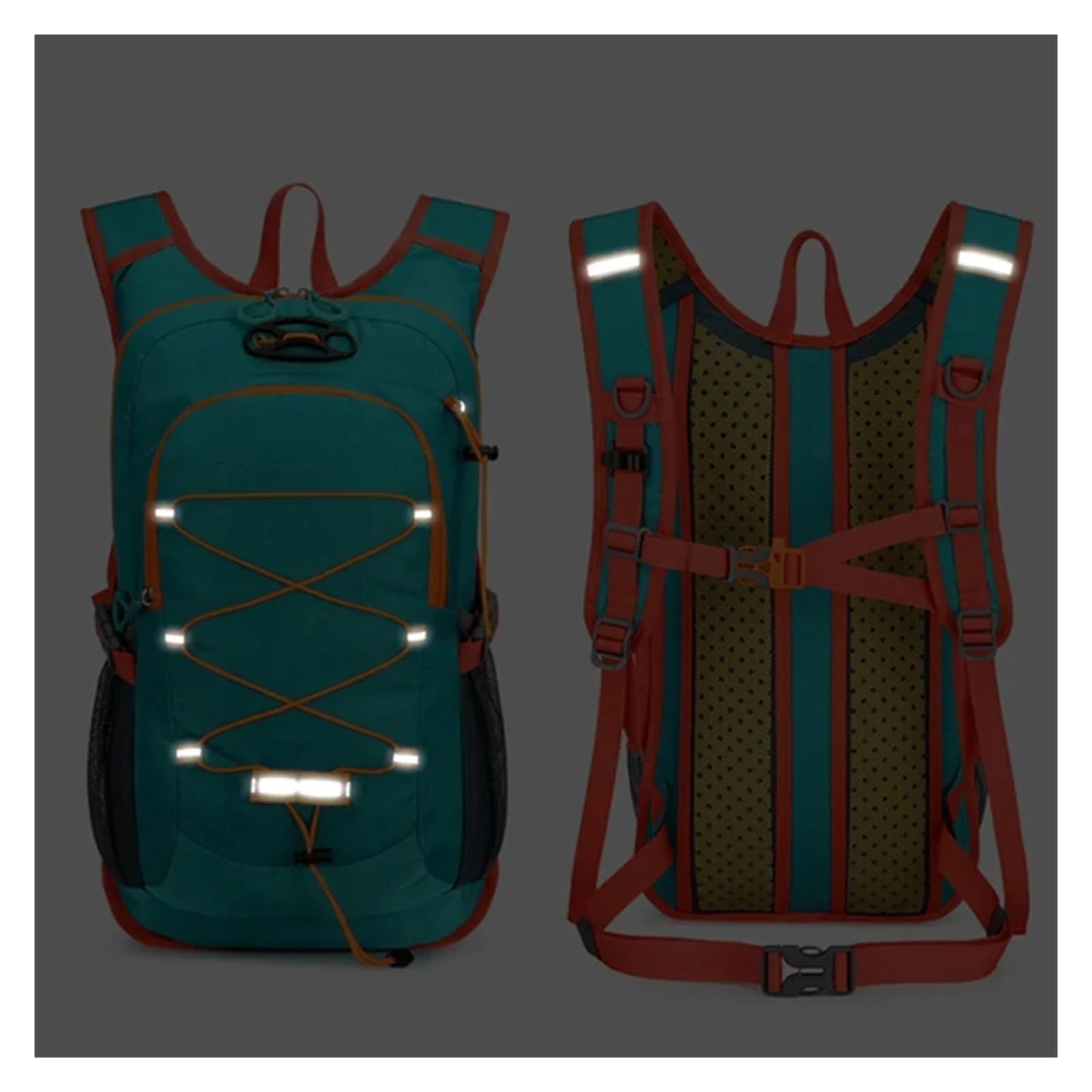 Bolsa de hidratación para ciclismo, mochila de camping, montañismo, senderismo, escalada, equitación, hombro, bicicleta MTB, equipo de viaje, bolsa de bicicleta de 10 L