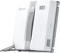 ECOVACS WINBOT Mini robô de limpeza de janelas – design compacto, bicos duplos com spray ultrassônico, sistema de proteção de 9 estágios, planejamento inteligente de caminho, 3 modos de limpeza