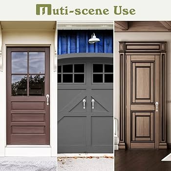 Tinewa 2 Pack Keyless Passage Lock Handle with Wave Lever