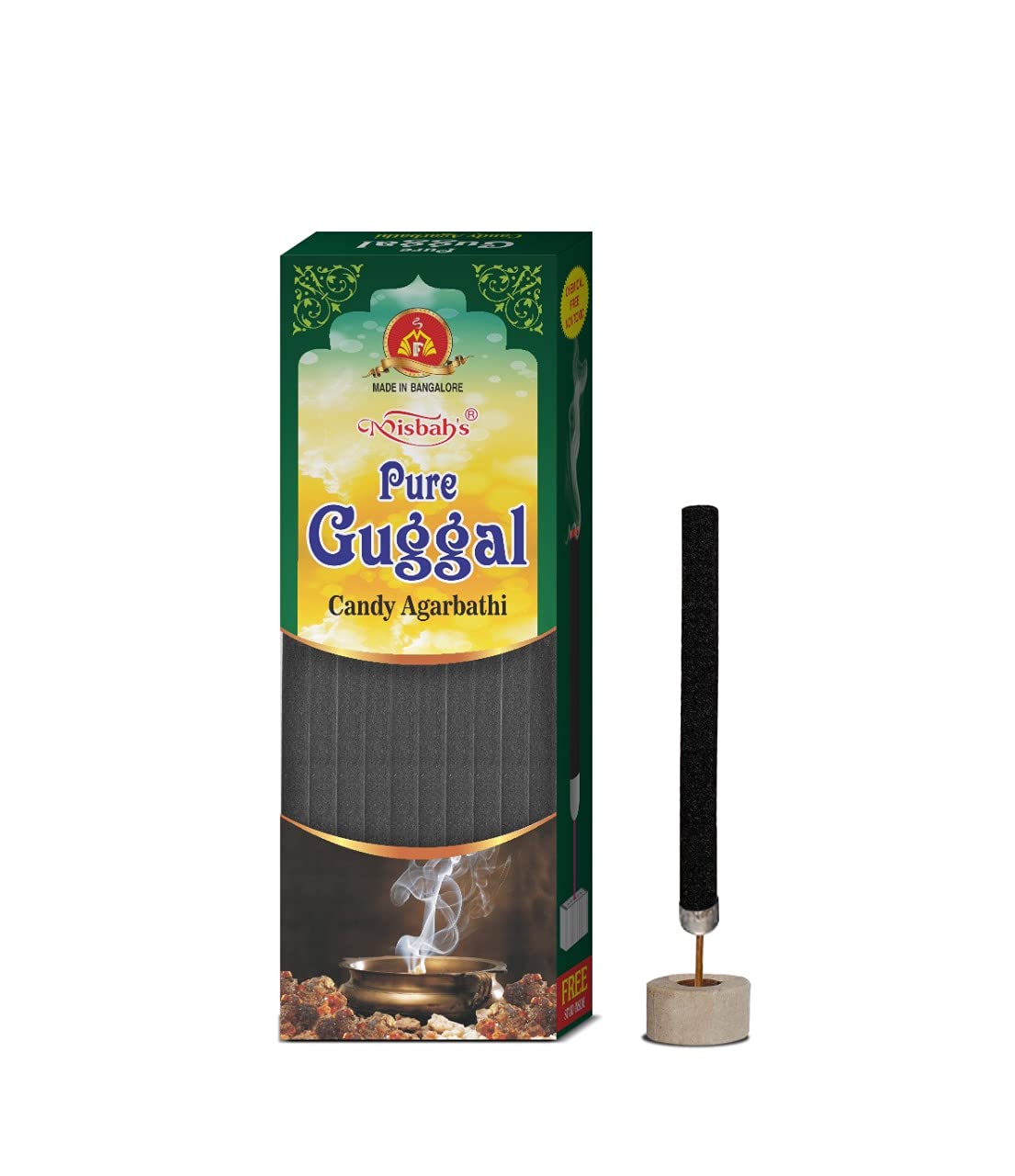 MisbahPure Guggal Candy Agarbathi 10 Sticks ( Pack of 6 )