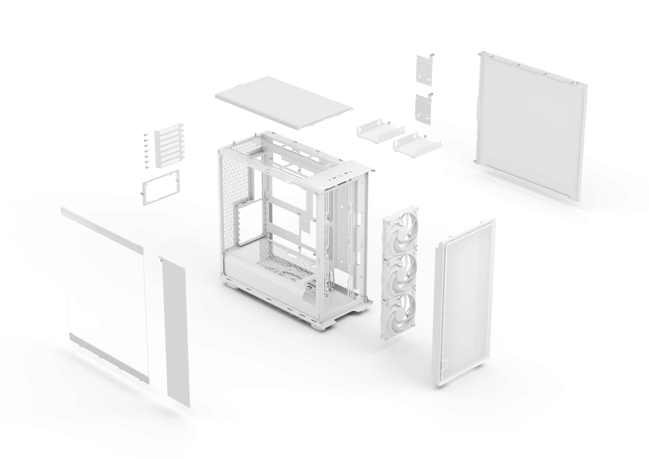 Fractal Design Epoch XL White TG Clear Tint - Obudowa komputera