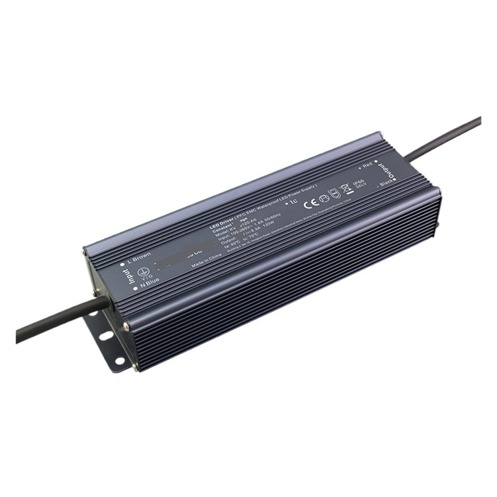 NVSFZGIYG Constant Voltage Waterproof Drive Fountain Light Square Live Switch Power Supply(36V 3.34A 120W)