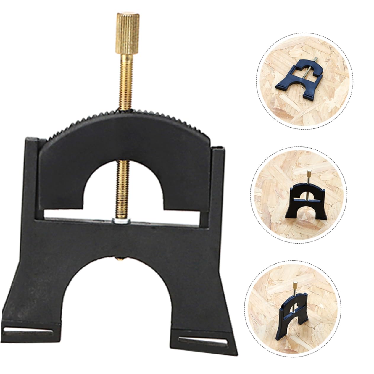 Strumento per Cambio Corde Violoncello B502, Ponte | Nero, Plastico e Ottone, Design Preciso, Accessorio per Cello, Supporto per Liuteria