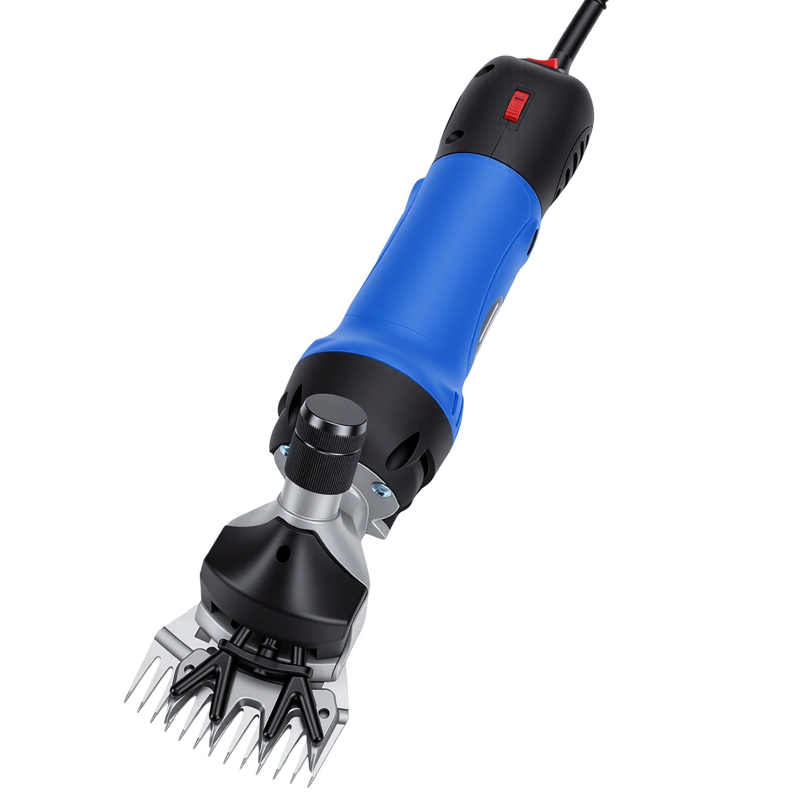Bewinner Tosatrice per Pecore Resistente da 690 W, Tosatrice Elettrica per Animali per Pelo Spesso, Kit per Toelettatura del Bestiame da Fattoria, Cesoie a Bassa Vibrazione Regolabili a più velocità