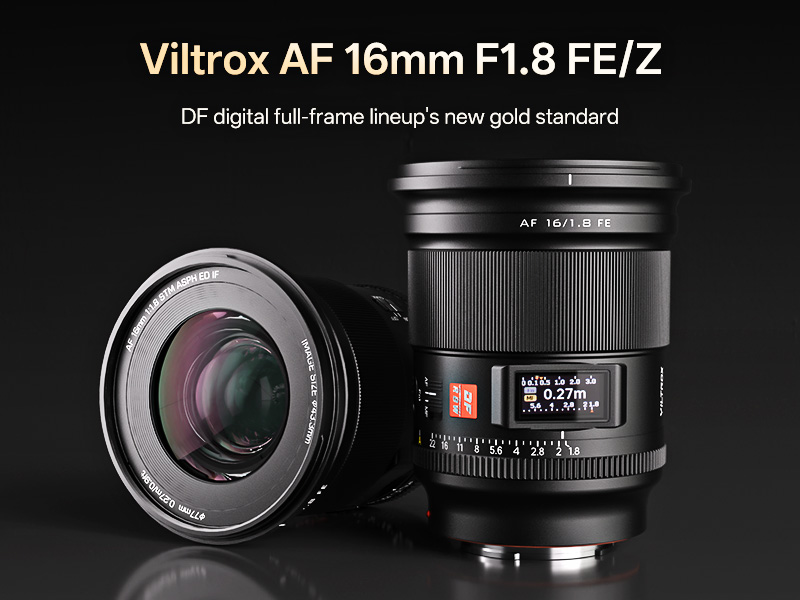 Amazon.com : VILTROX 16mm F1.8 FE Lens for Sony E Mount, Large