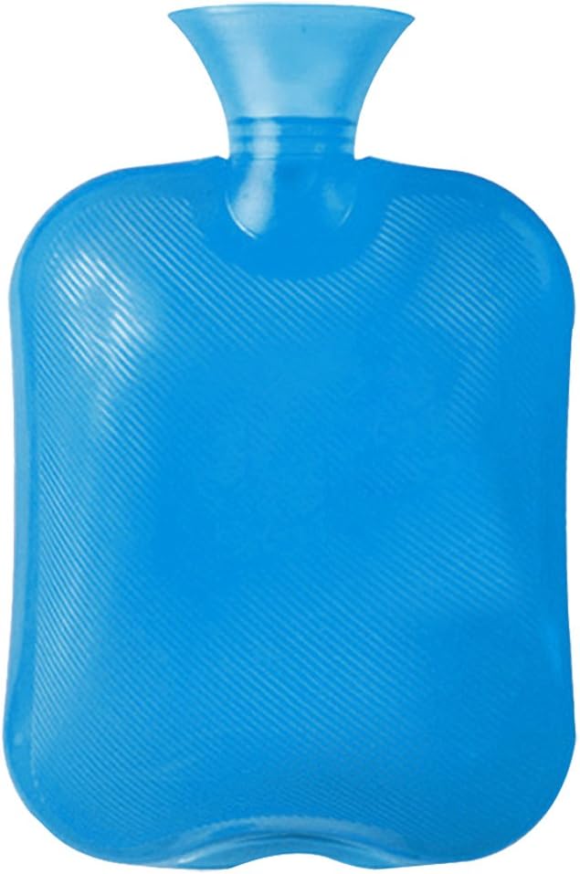 NewCool 1.8 Quarts Rubber Hot Water Bottle Premium Classic Transparent Hot Water Bottle