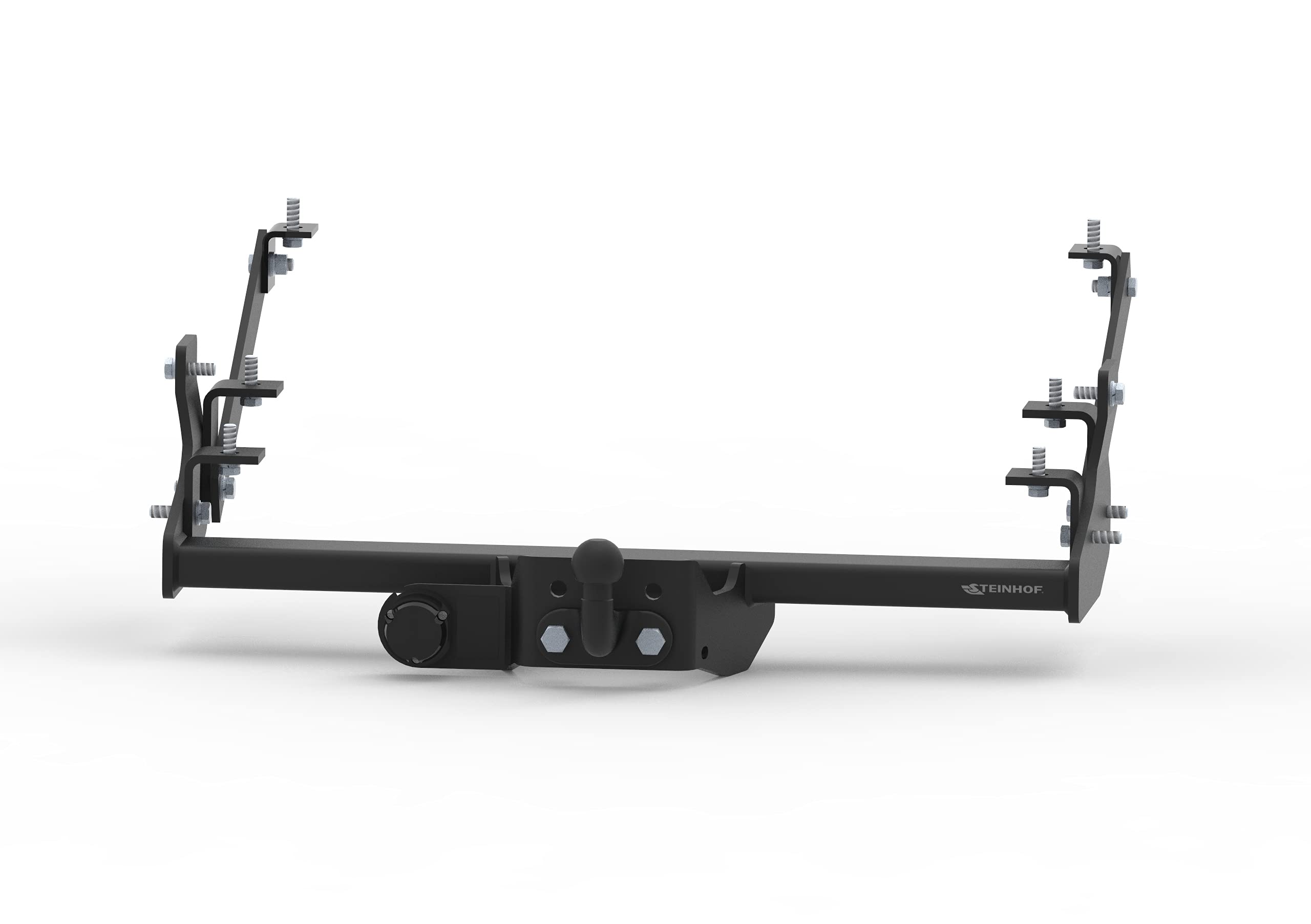 STEINHOF Nuovo gancio di traino fisso compatibile con Opel Movano furgone/passeggeri 04.2010-2020 con 13-poli kit elettrico universale