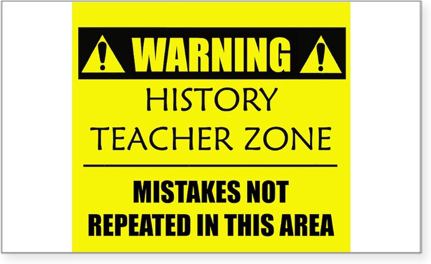 CafePress Autism Emergency Warning Sticker for Home Rectangle Bumper Sticker Car Decal