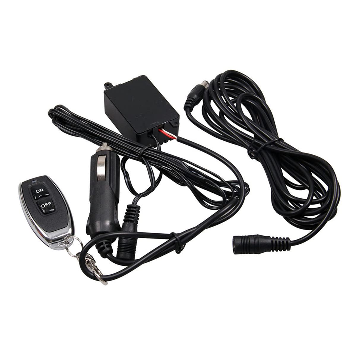 Kit de sistemas de bajada de escape eléctrico, 304 Adaptador de brida de tubo de descarga de curva en Y de acero inoxidable con control remoto inalámbrico para motor de gasolina