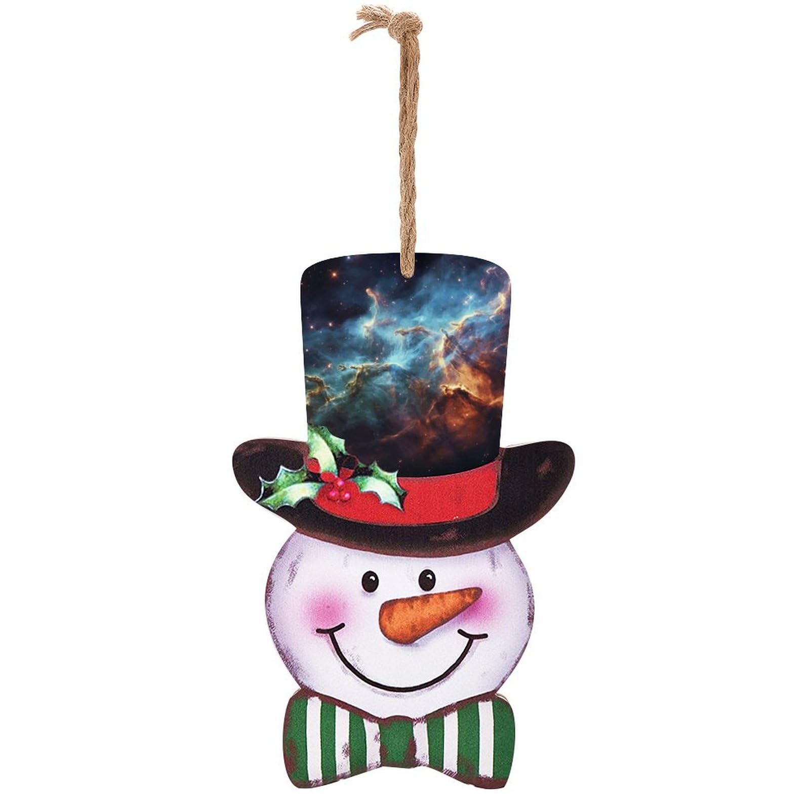 Décoration de Noël originale : le panneau bois galaxie contre l'ennui