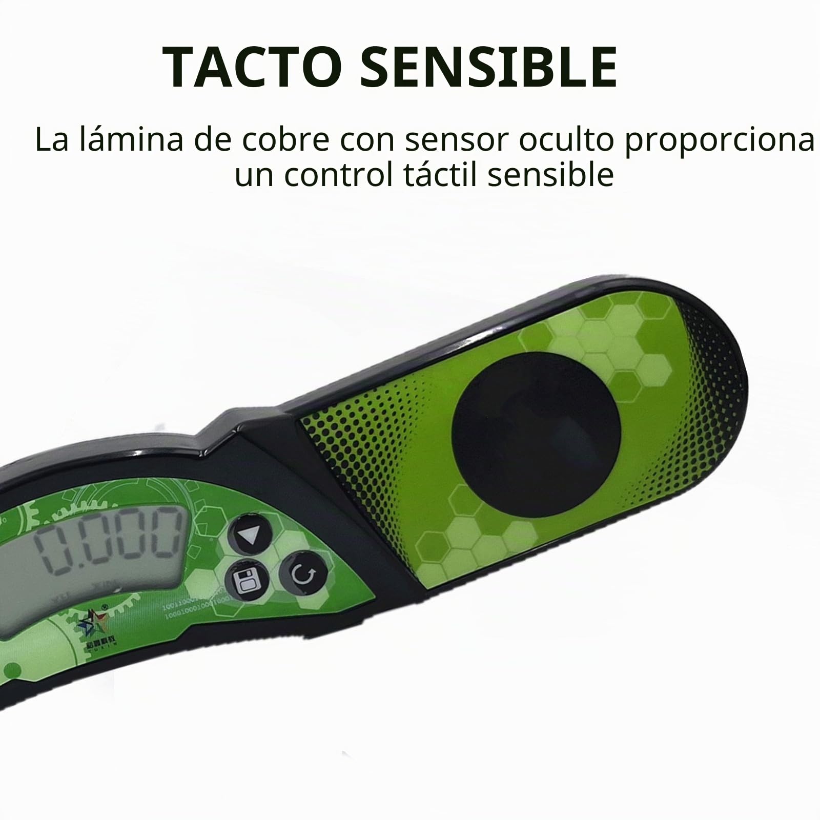 Temporizador de Velocidad para Cubo - Control Táctil, Pantalla Profesional, Cálculo Automático para Competición, Cumpleaños, Navidad (Negro)