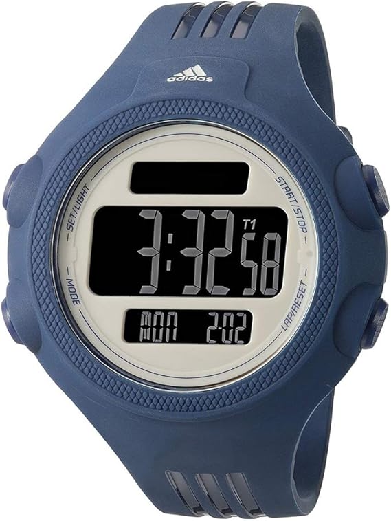 Amazon アディダス Adidas メンズ レディース パフォーマンス Questra クエストラ デジタル ブルー ウレタン Adp3266 腕時計 並行輸入品 メンズ腕時計 腕時計 通販