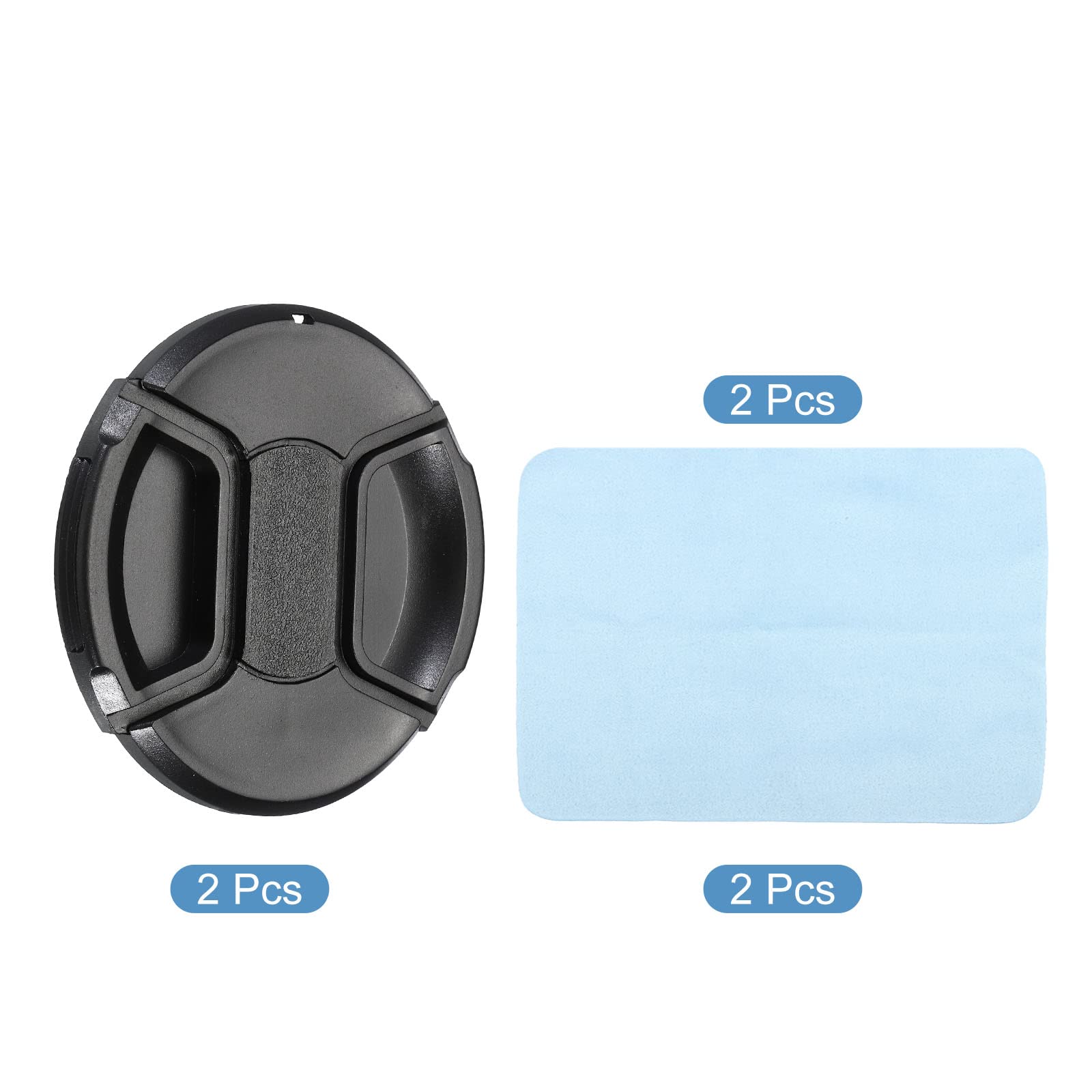 67mm Lens Cap – Universal Front Cap For Cameras & Lenses, Snap-On Style 3 thumbnail image
