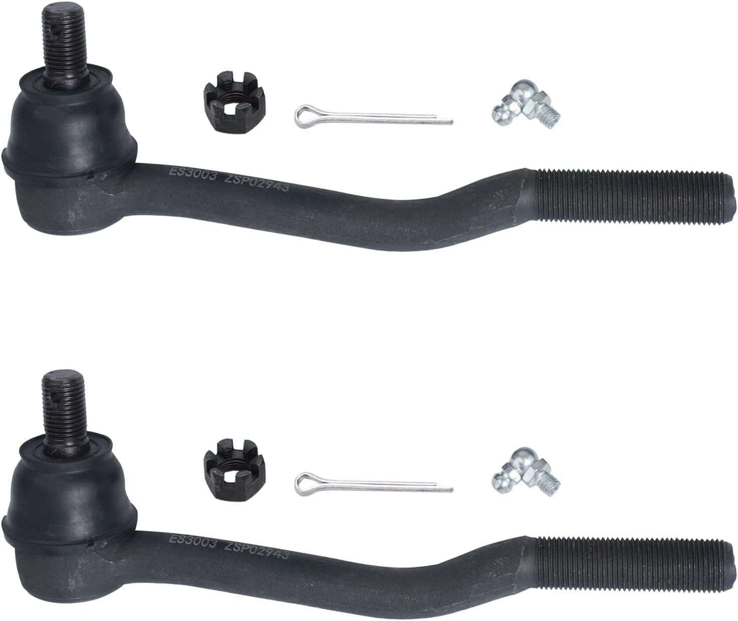 Detroit Axle - 4WD 10pc Front Suspension Kit for 1989-1991 Toyota 4Runner 1989-1995 Pickup, 4 Upper & Lower Ball Joints, 4 Inner & Outer Tie Rods, Idler Arm, Pitman Arm 1990 Replacement