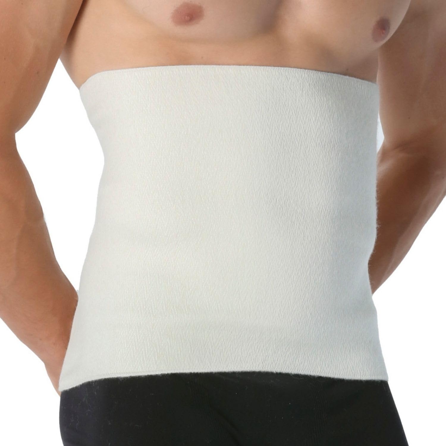 Easy8 – S Ceinture Lombaire Homme Femme en Laine, Ceinture Abdominale Homme Femme, Gaine, Mal de Dos, Elastique, Ventrale, Thermique, Pancera