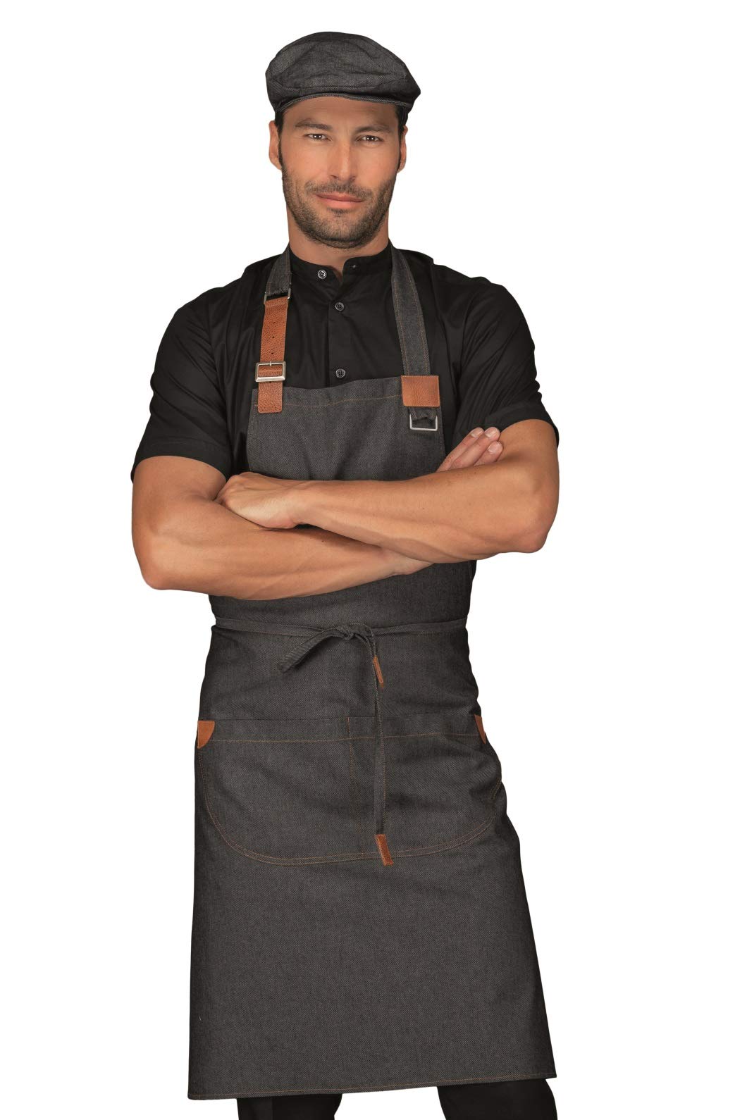 Isacco Grembiule pettorina Jeans