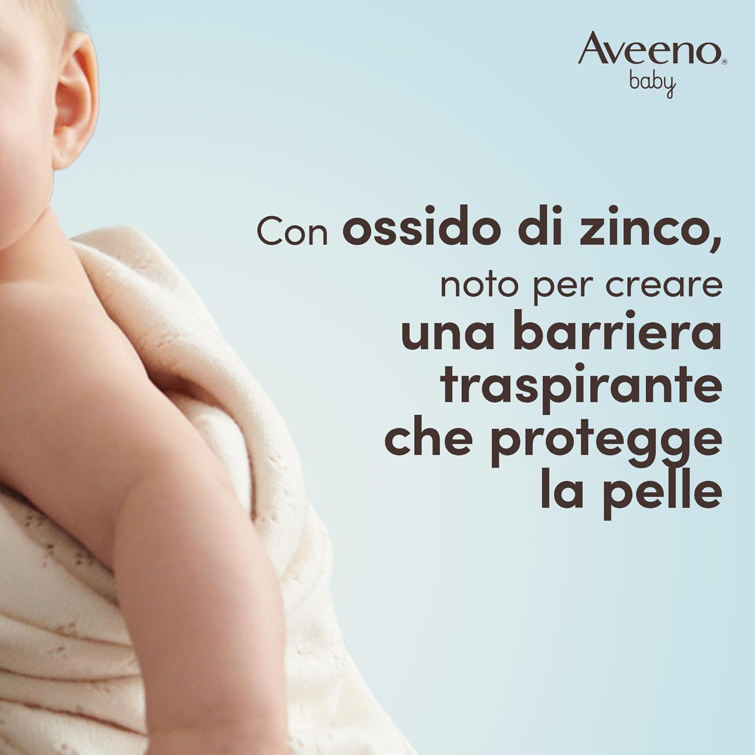 Aveeno Baby Daily Care Pasta Cambio Pannolino, Crema cambio pannolino per neonati e bambini, Crema Ossido di Zinco ed Estratto di Avena protettiva per un sollievo immediato, 100 ml