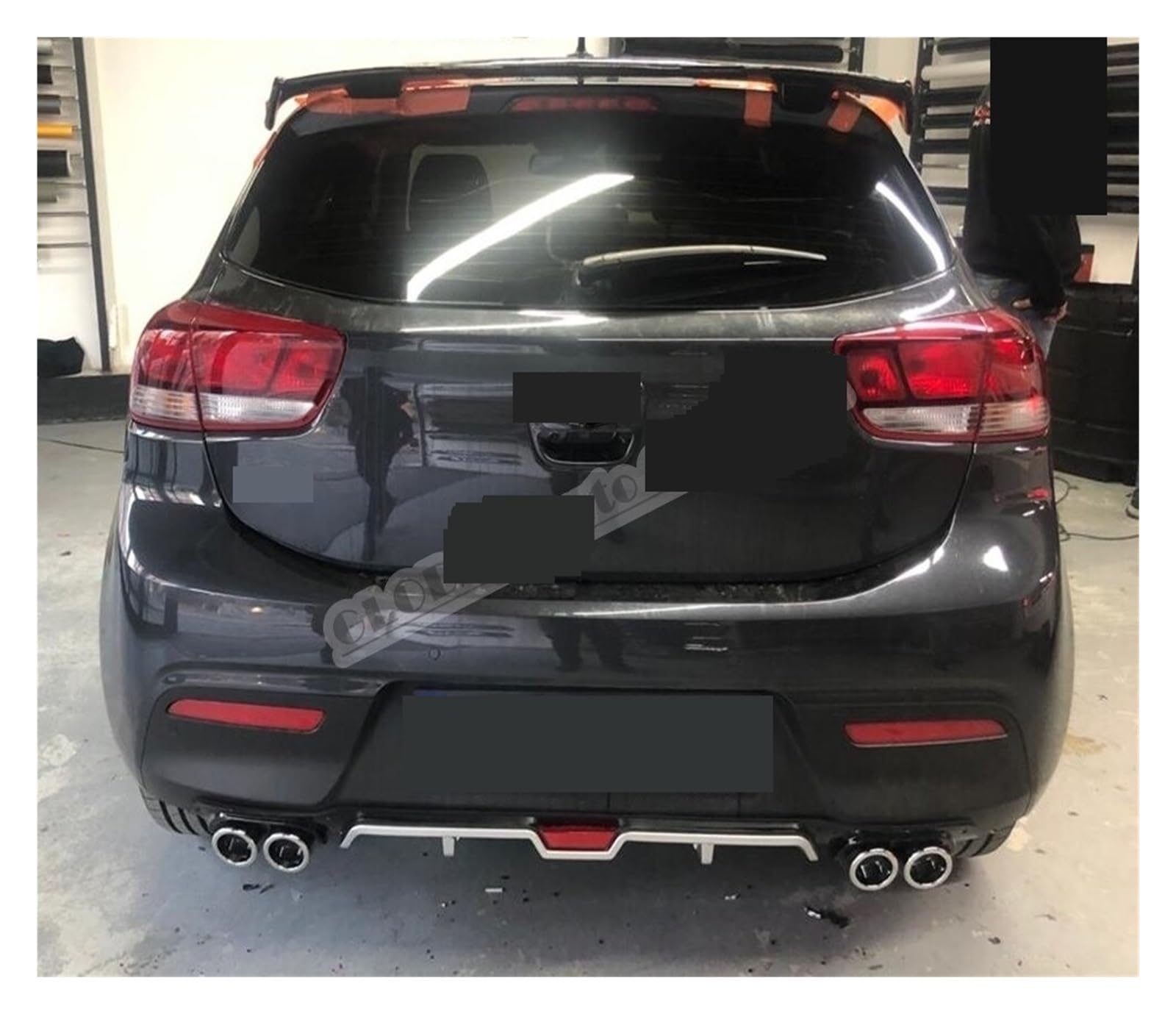 Achtervleugel met ABE voor Kia Rio 4 (YB) HF861-G