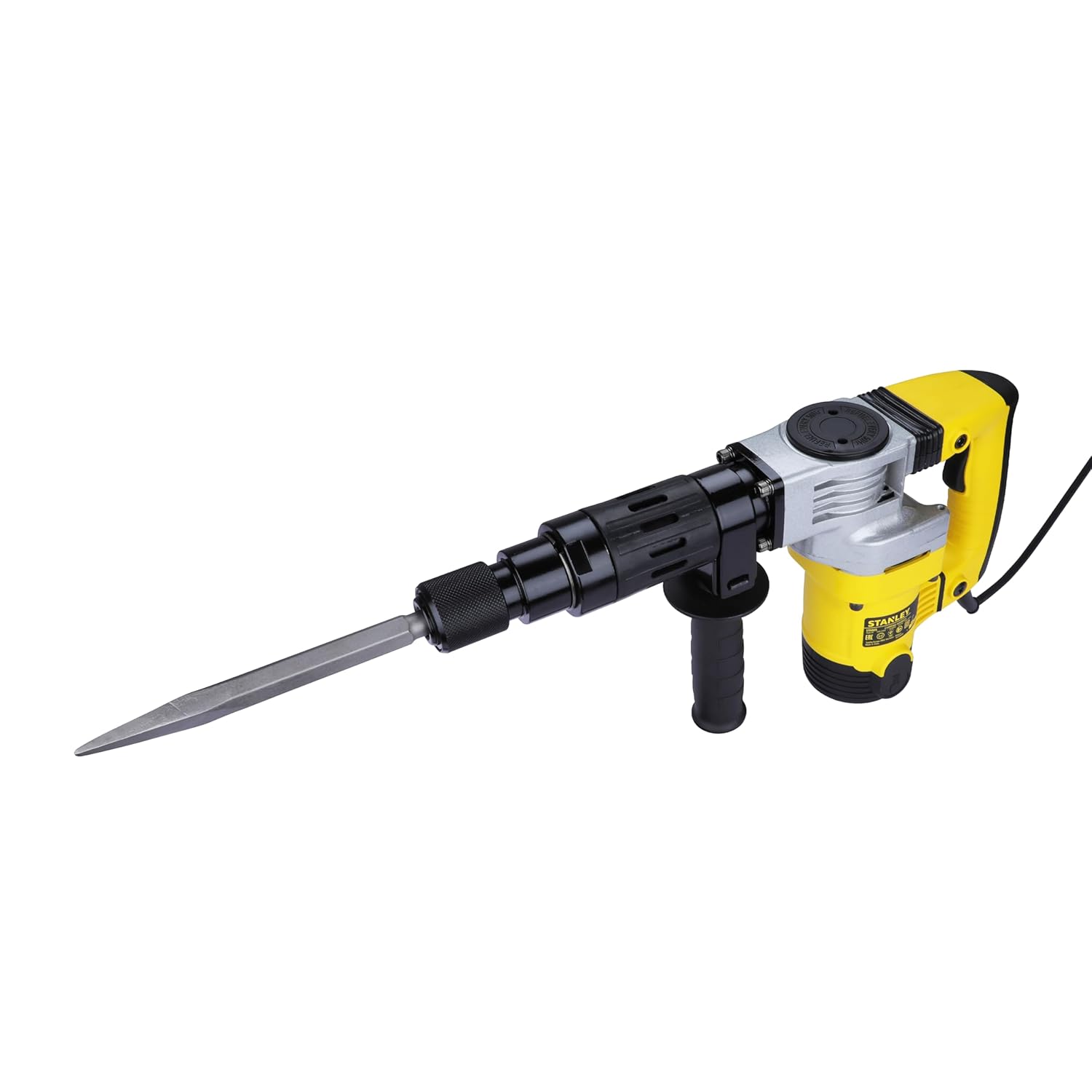 Close-up of the Lube Oil-Injection Inlet on the STANLEY STHM5KH Chipping Hammer