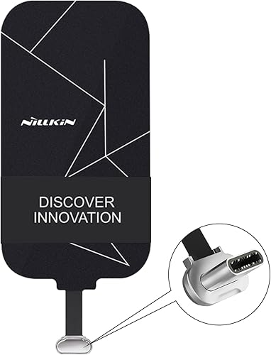 Nillkin Receptor y adaptador de carga inalámbrica, módulo receptor de cargador inalámbrico Qi para Google Pixel 3A XL, Samsung Galaxy A13A14A15A42,