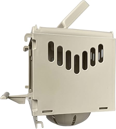 Miniatura 8 de Caja nido de plástico para pájaros, taza nido extraíble y portátil con puerta trasera corredera para una fácil limpieza y depósito para almacenar