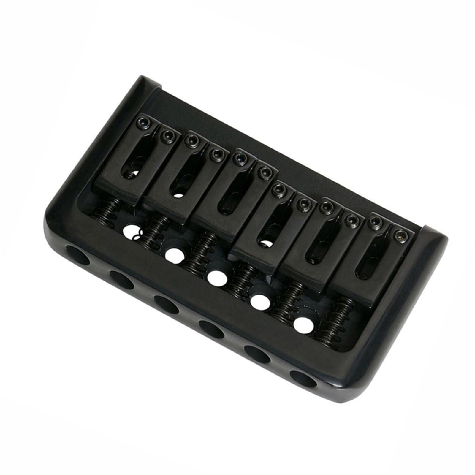 A57T Mostek Hardtail Non tremolo do gitary 6 strunowej ST Tele i innych czarny Mostek Gitary Profesjonalnej