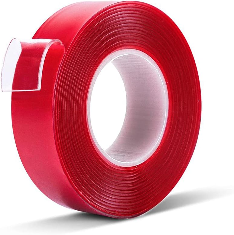 Double Sided Tape Heavy Duty Nano Mounting Clear 2 Rolls