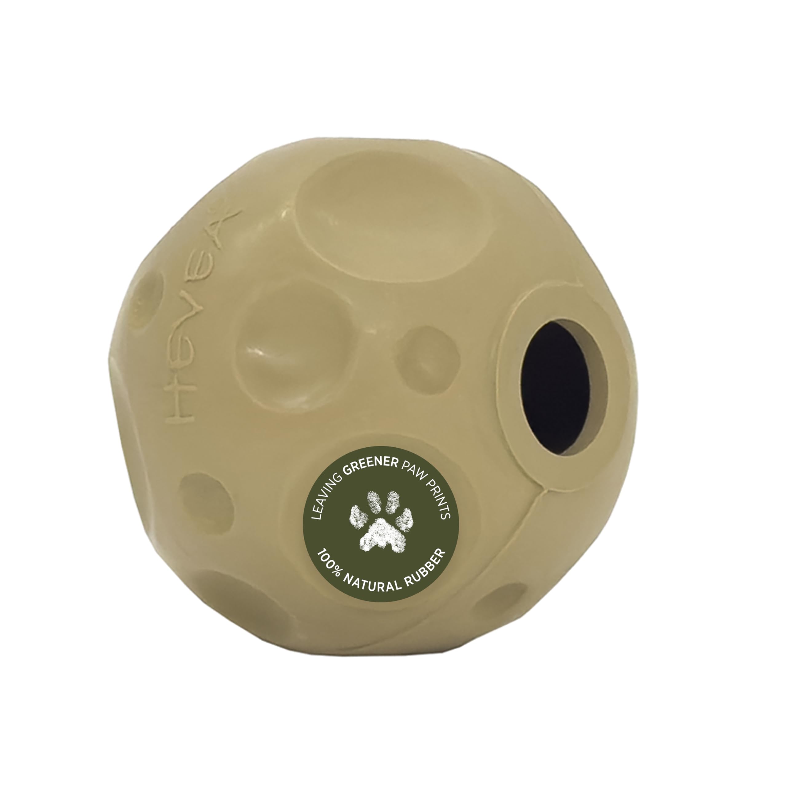Hevea Moon Ball Green Dog Toys