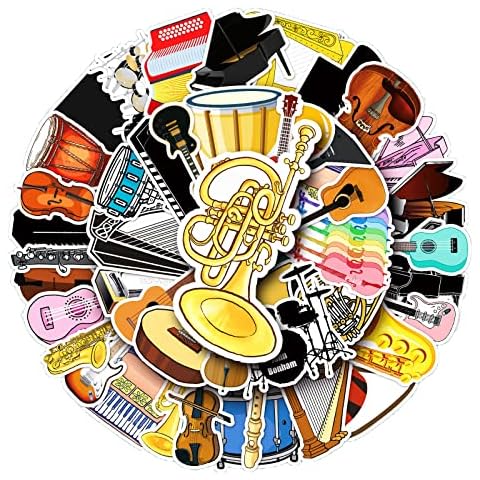 Juego de 50 Pegatinas de Vinilo de Alta Calidad Cover