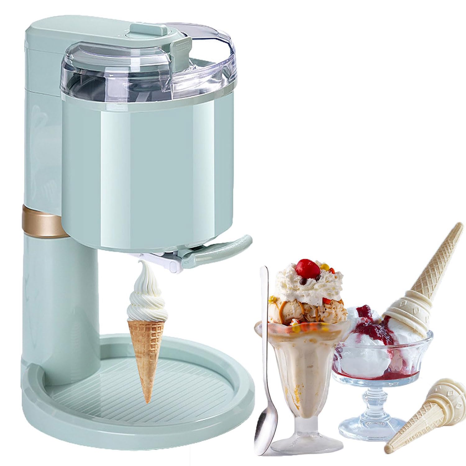 Machine à glace 1000 ML sorbétière rapide yaourt glacé et boissons fraîches maison