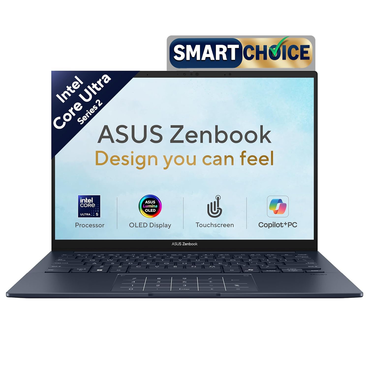 ASUS Zenbook 14 (2026),Smartchoice,Intel Core Ultra 5 225H,16GB RAM,1TB SSD,OLED,Touchscreen,14"(35.5 cm),Win 11,M365 Basic(1Y), Office 24,Ponder Blue,1.28 Kg,UX3405CA-QL1014WS,Thin & Light Laptop-image-41
